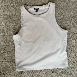 NWOT express body con crop top